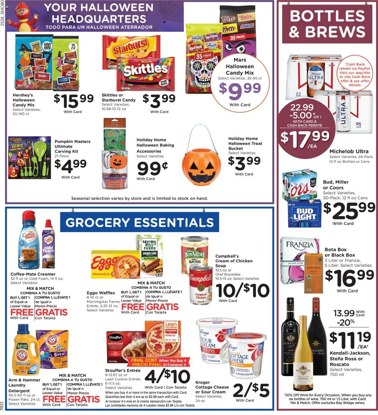 Smith's Weekly Ad - ID - valid from 22.10.2025 | Page: 7 | Products: Cheese, Sour cream, Detergent, Sausage