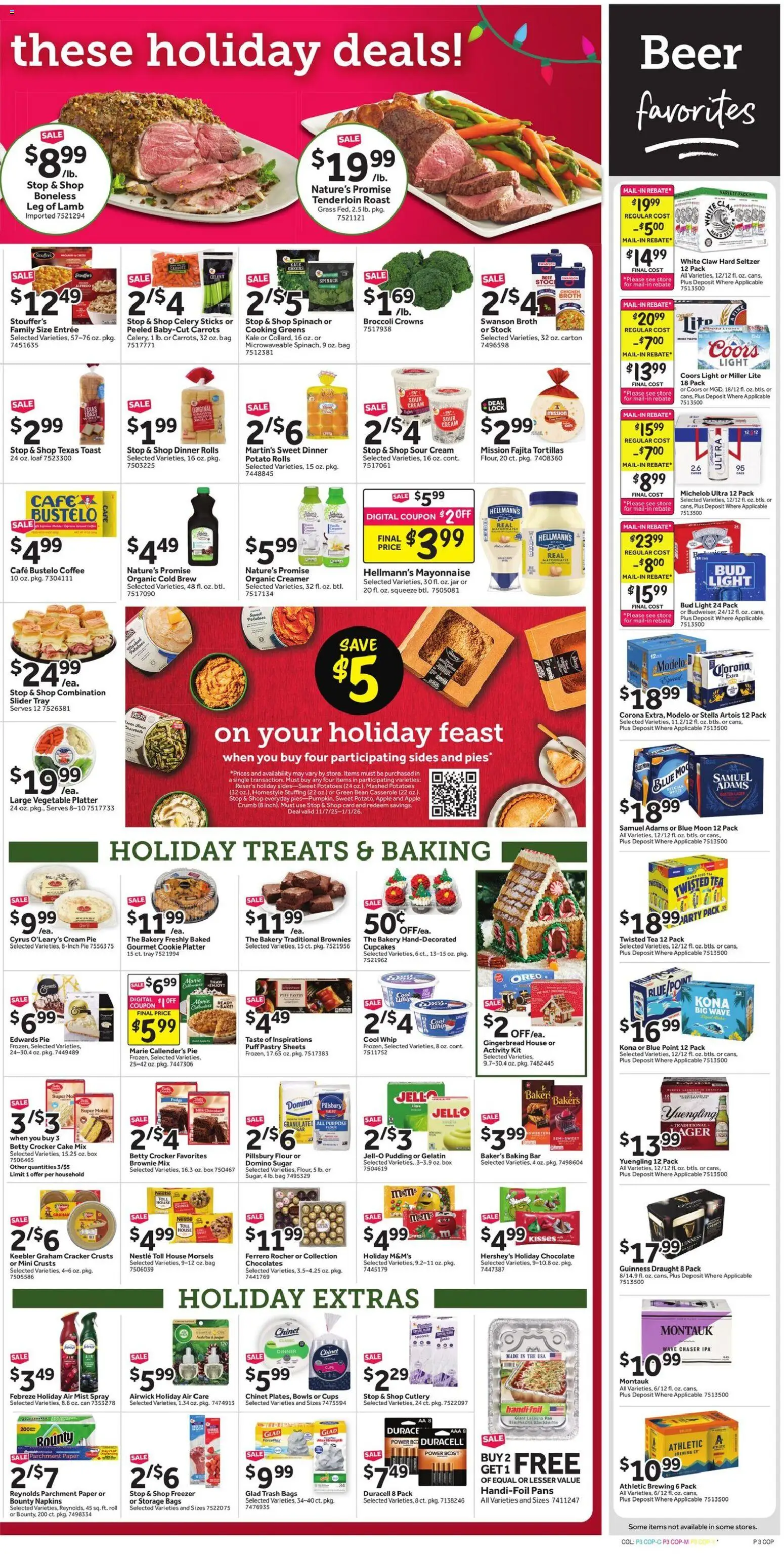 Stop & Shop Weekly Circular - NY - valid from 12.12.2025 | Page: 4 | Products: Box, Milk, Coffee, Freezer
