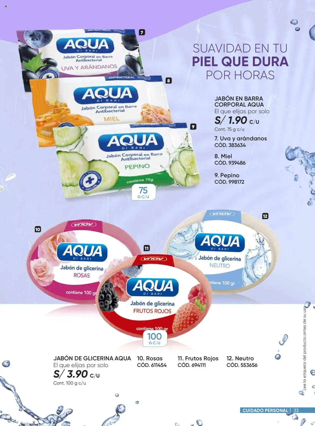 Catálogo Azzorti válido desde 29.09.2025 | Página: 33 | Productos: Jabón, Arándanos