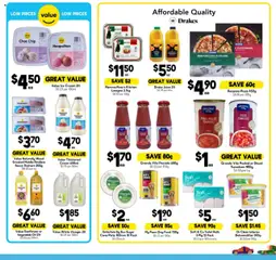 Preview of Drakes Catalogue QLD - valid from 15.10.2025 | Page: 15 | Products: Pizza, Chicken, Cream, Wood