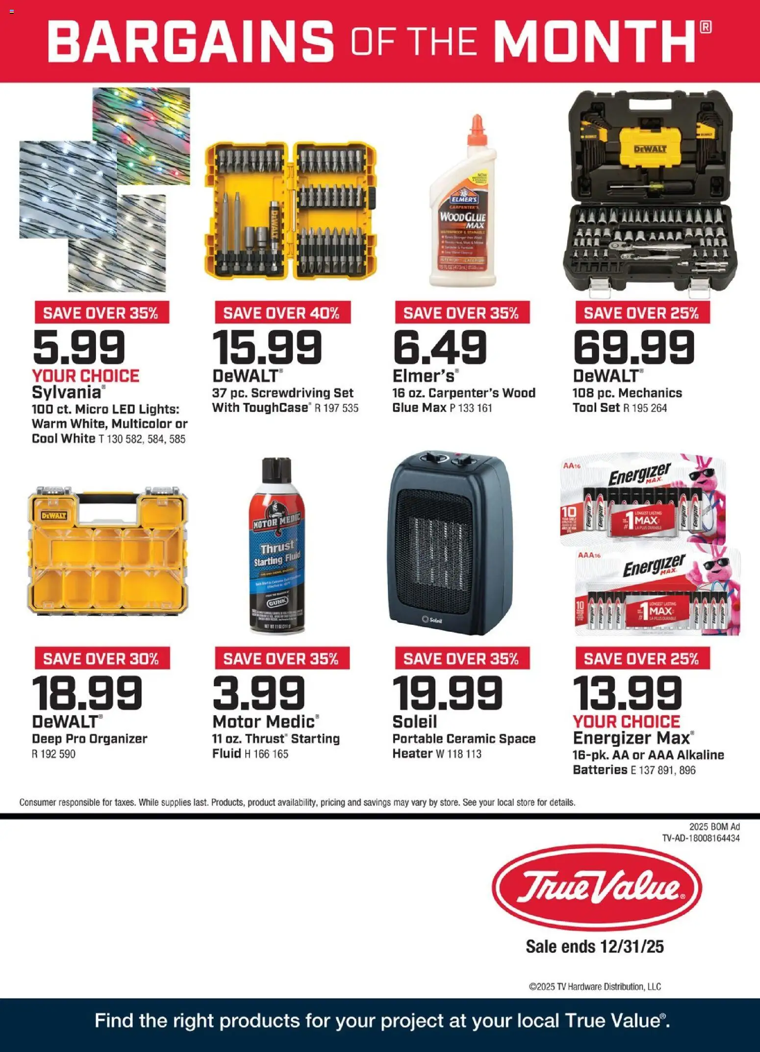 True Value December Bargains of the Month - valid from 01.12.2025 | Page: 1