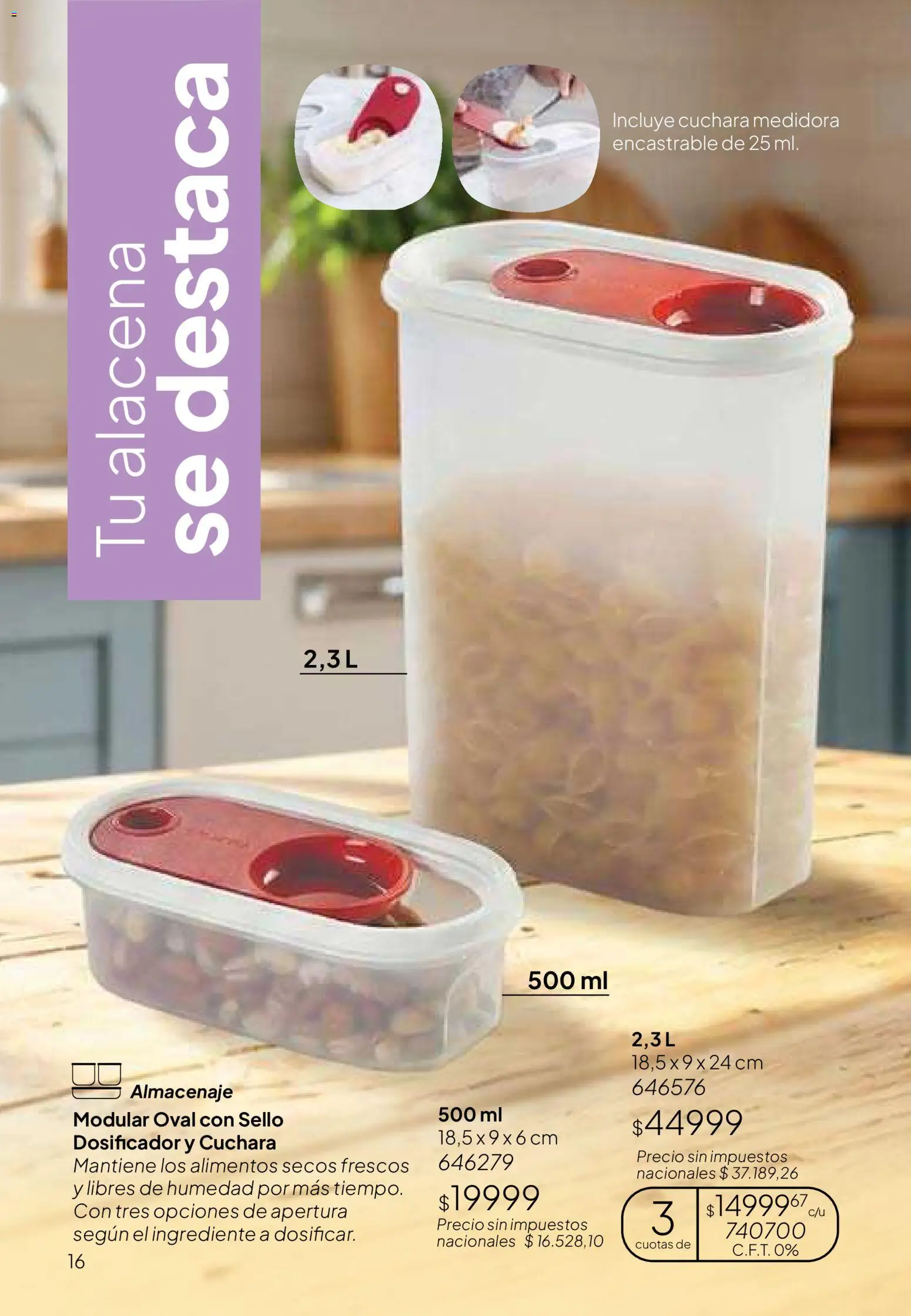 Tupperware Folleto │ válido desde el 09.03.2026 | Página: 17 | Productos: Modular, Cuchara, Alacena