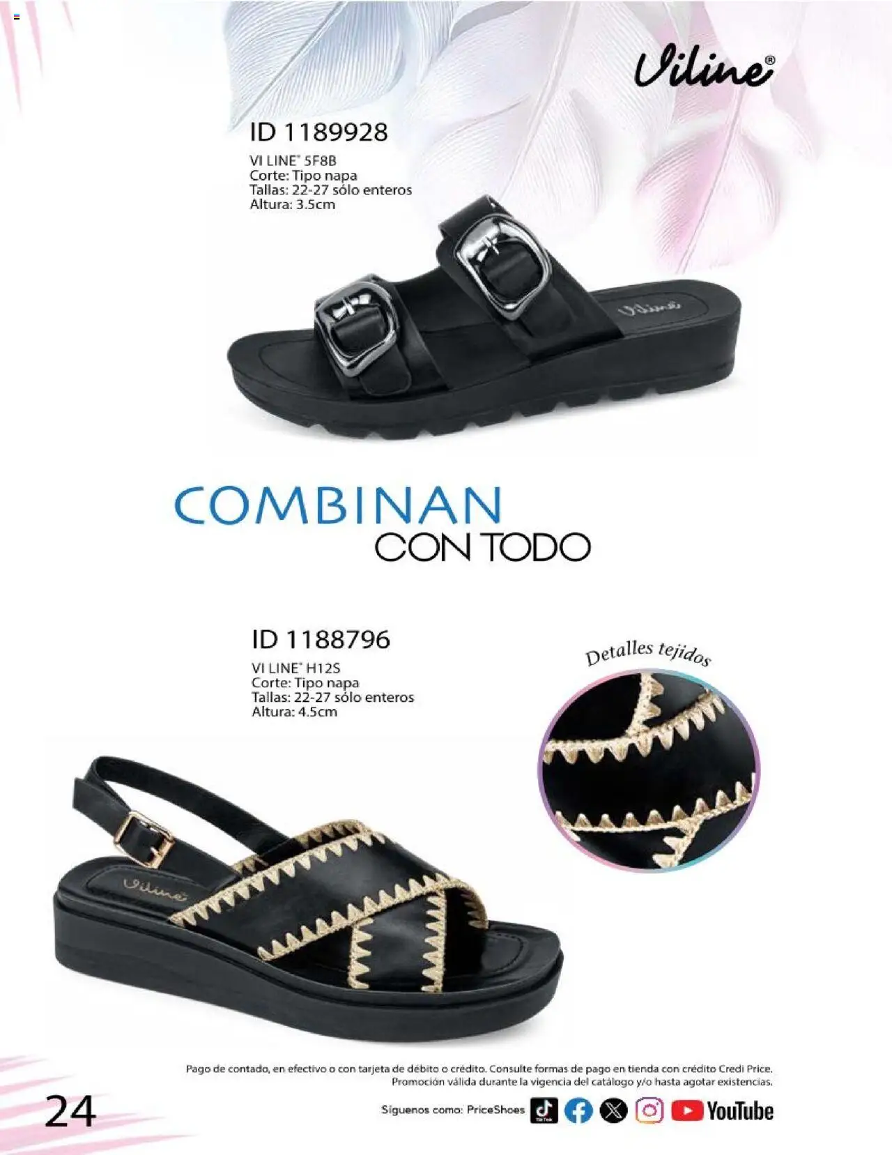Nuevas ofertas de Price Shoes válidas en toda la República Mexicana desde el 28.04.2025. ¡Encuentra las mejores ofertas en Price Shoes catálogo Calzado PV 2025! | Página: 24