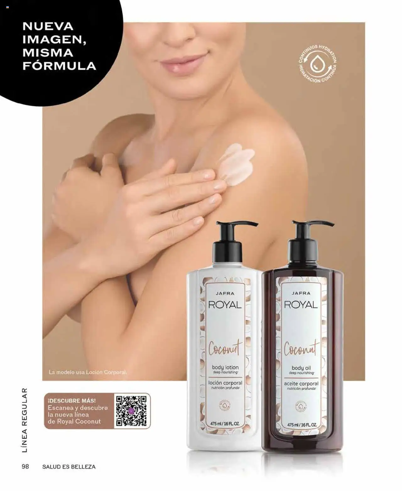 Nuevas ofertas de JAFRA válidas en toda la República Mexicana desde el 01.08.2025. ¡Encuentra las mejores ofertas en JAFRA - Catálogo! | Página: 98 | Productos: Aceite, Loción, Body