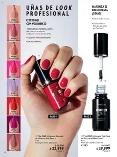 Oriflame revista - valida desde el 02.08.2025 | Página: 102 | Productos: Brillo, Sobre, Top, Esmalte de uñas