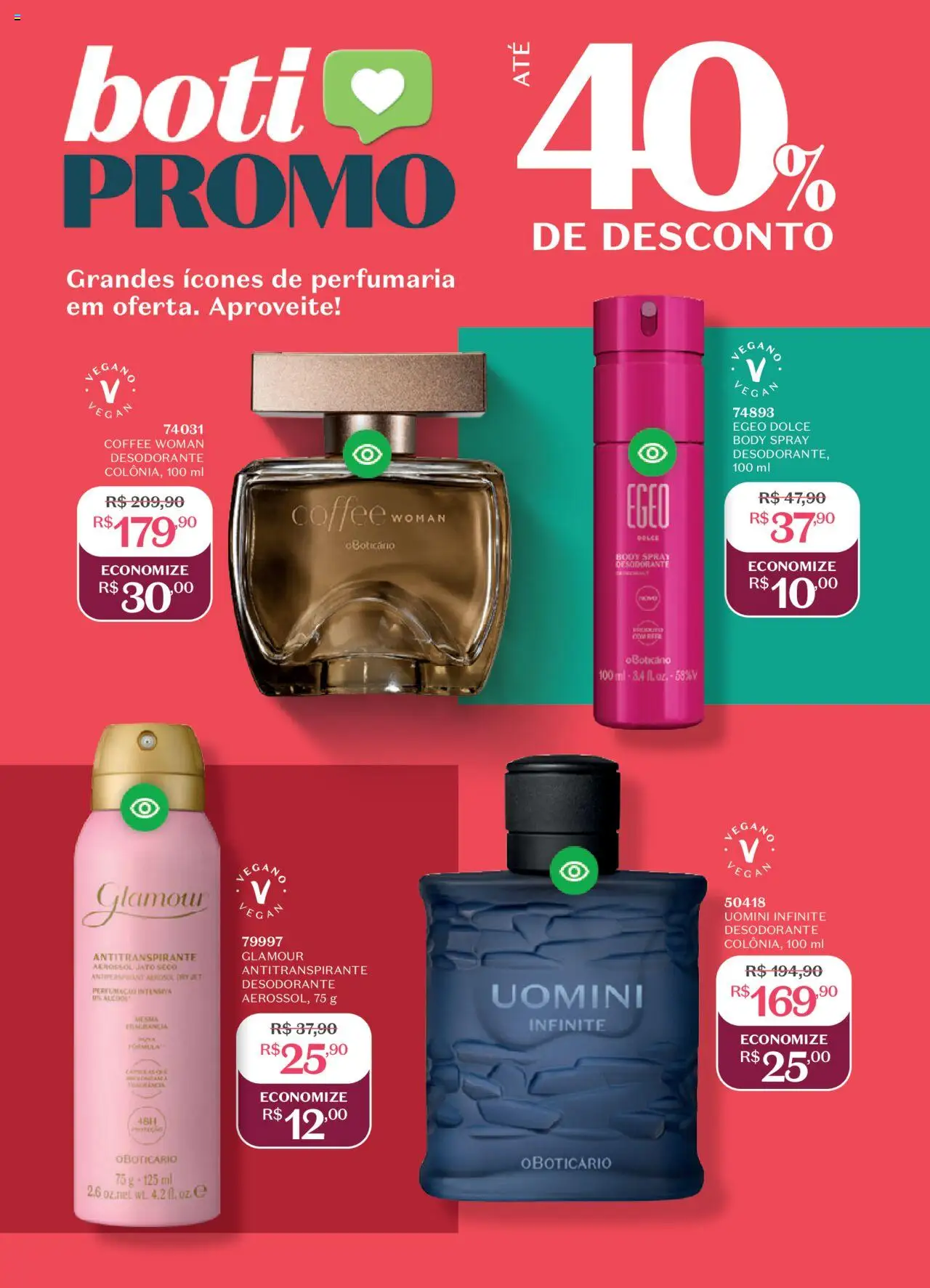 O Boticário Folheto - válido de 11.08.2025 | Página: 193 | Produtos: Fragrância, Desodorante, Body