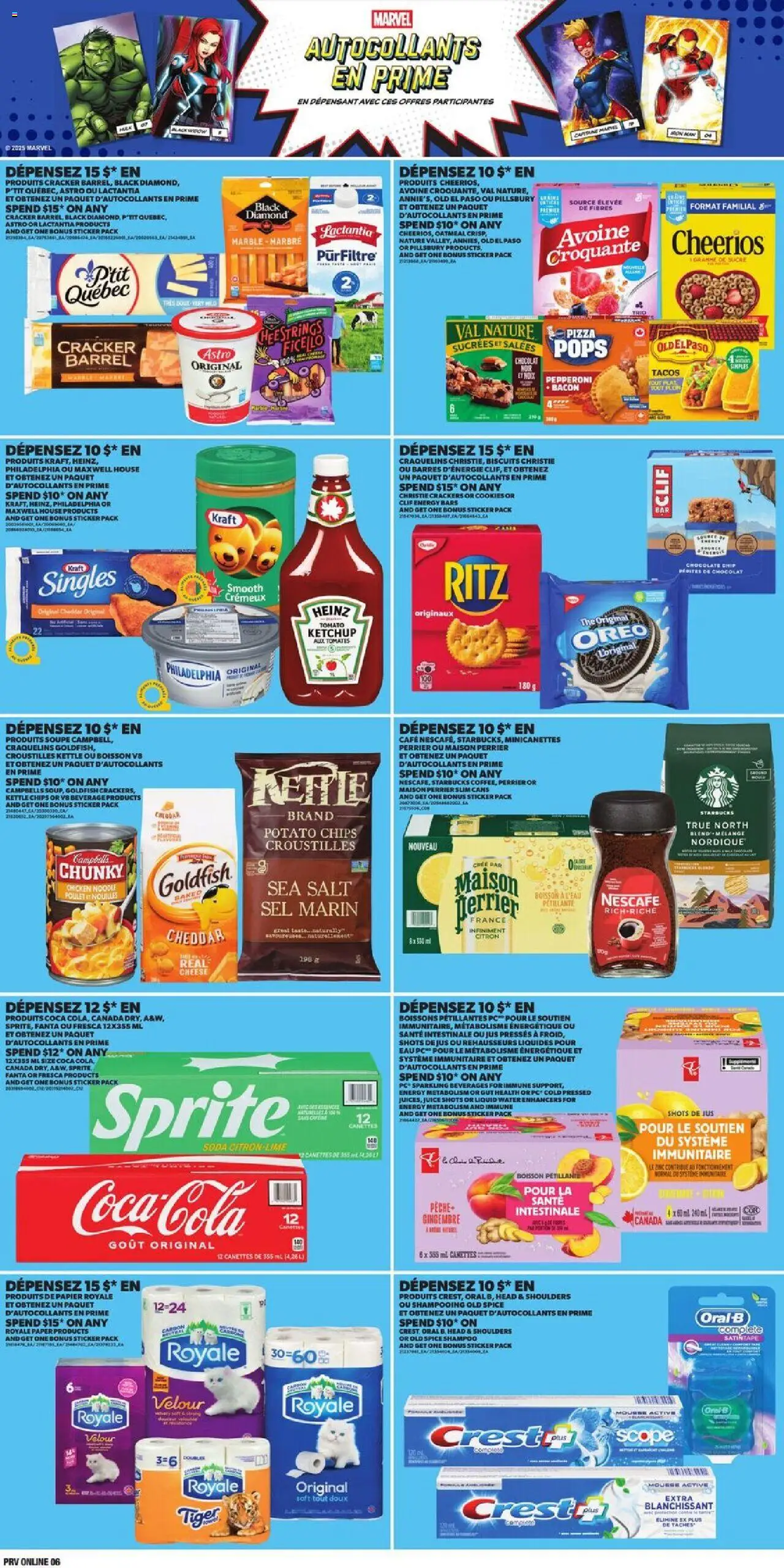 Provigo flyer valid from 18.09.2025 | Page: 7 | Products: Chips, Cookies, Cheese, Pizza