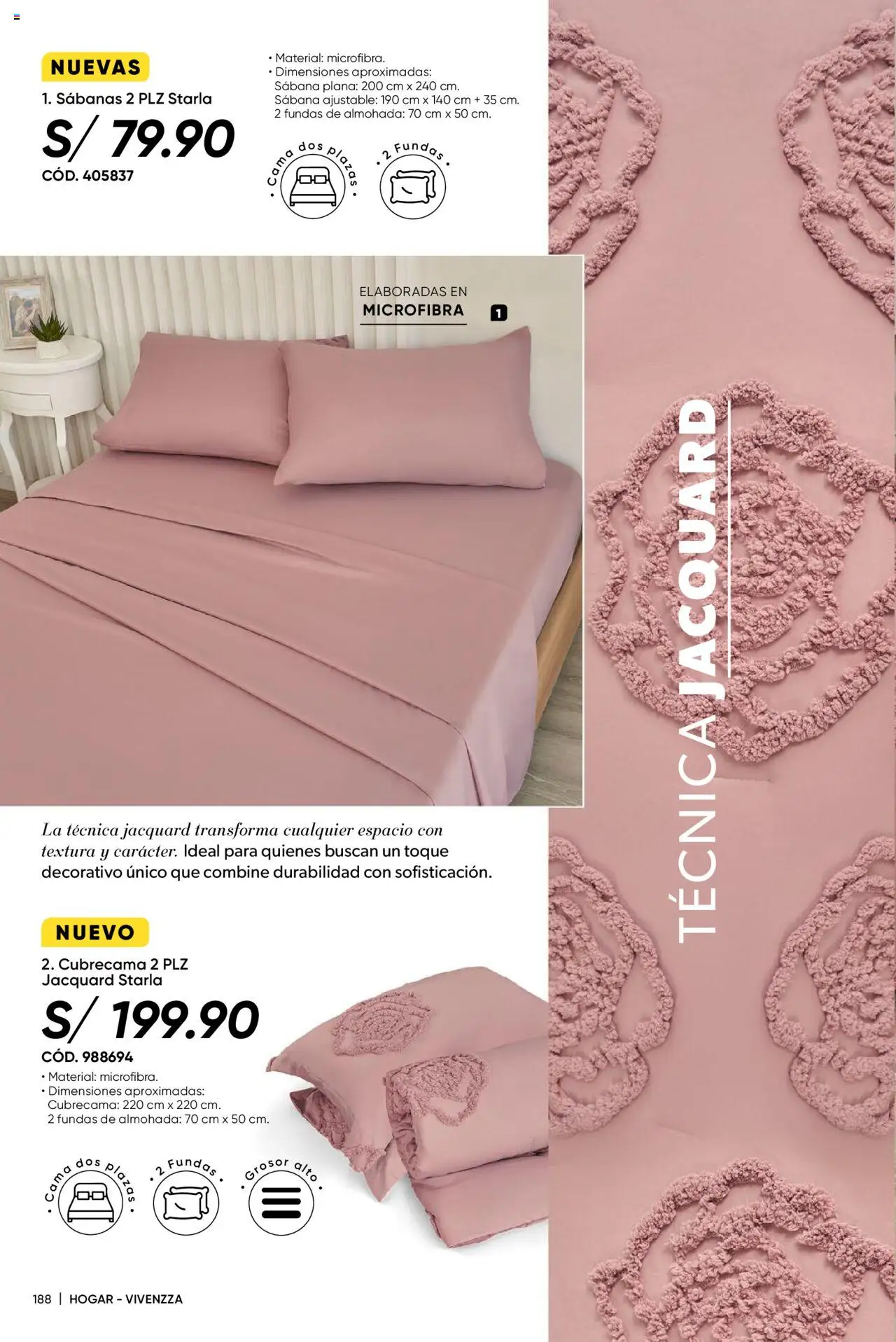 Catálogo Azzorti válido desde 28.07.2025 | Página: 190 | Productos: Cama, Almohada