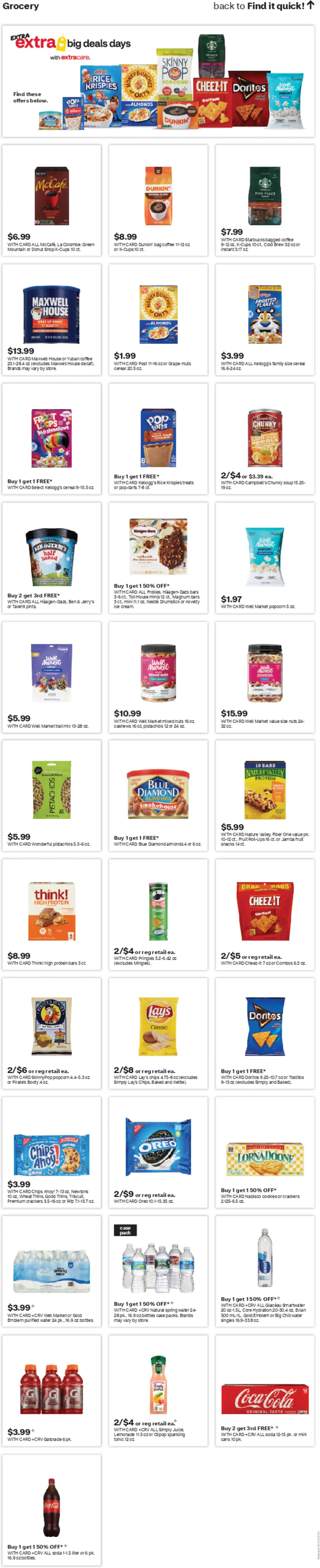 CVS Pharmacy Weekly Ad - WV - valid from 11.01.2026 | Page: 16 | Products: Coffee, Nuts, Case, Bag