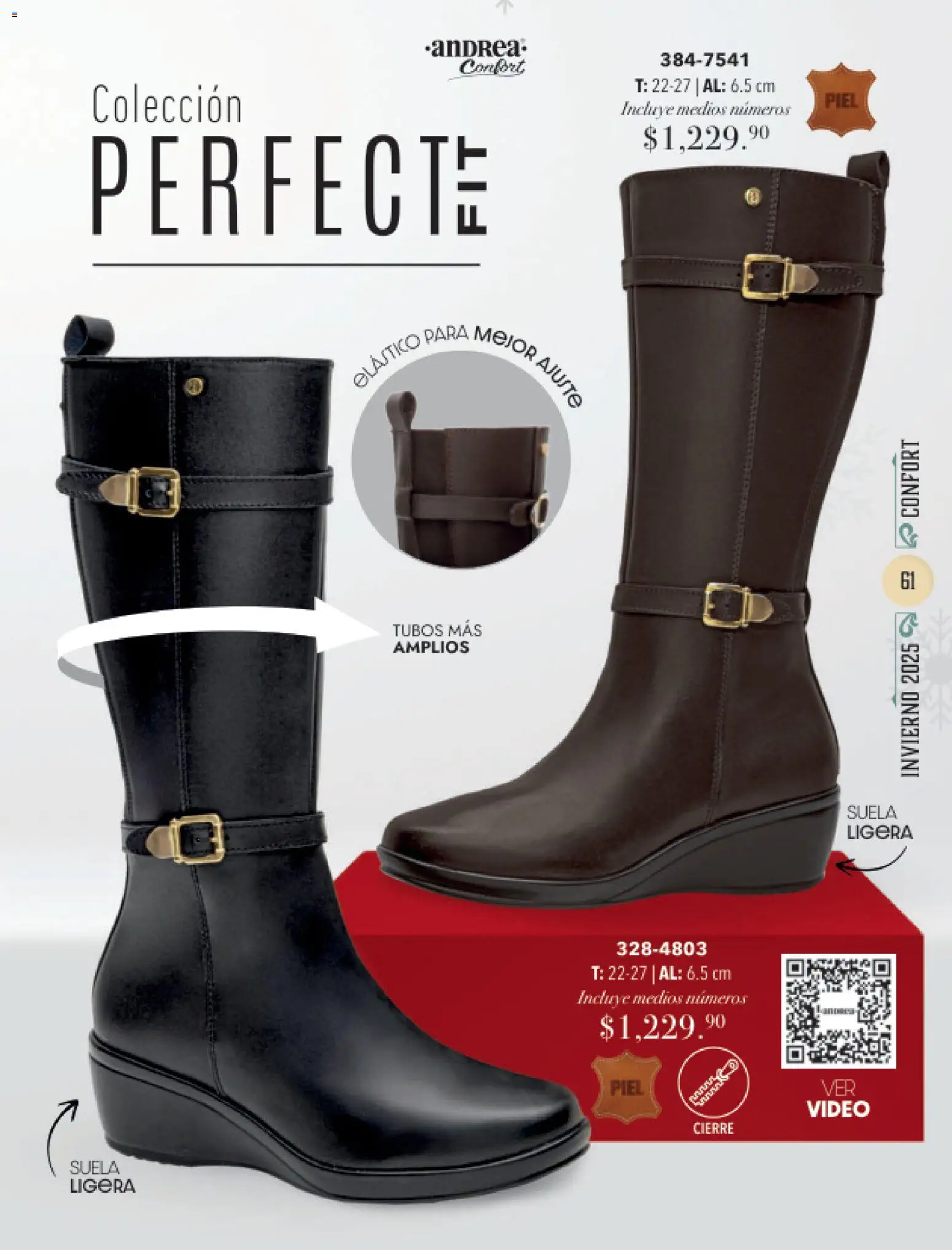 Nuevas ofertas de Andrea válidas en toda la República Mexicana desde el 26.11.2025. ¡Encuentra las mejores ofertas en Andrea catálogo Invierno! | Página: 61 | Productos: Video