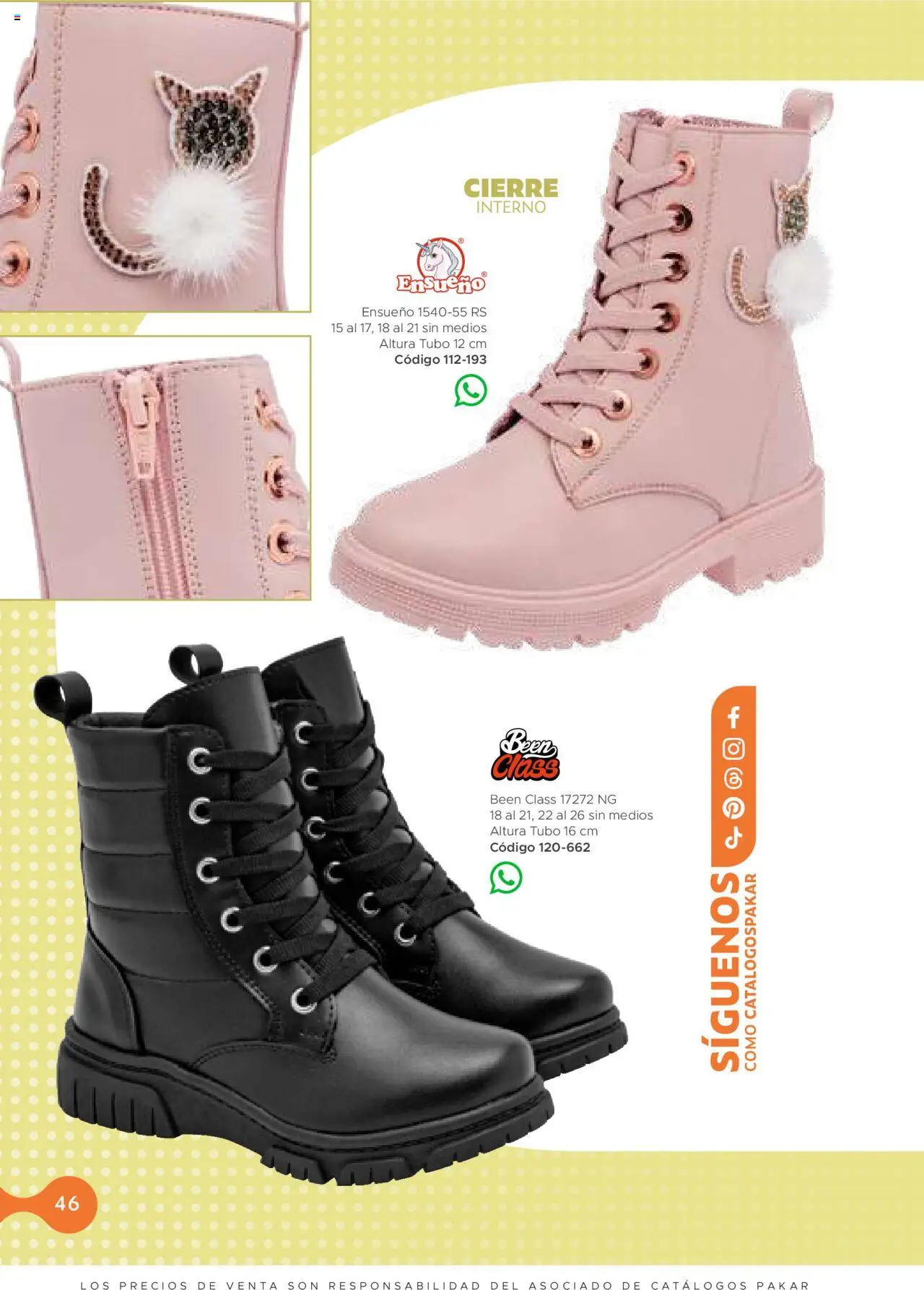 Nuevas ofertas de SC Pakar válidas en toda la República Mexicana desde el 24.07.2025. ¡Encuentra las mejores ofertas en SC Pakar - Catálogo Nina otoño / invierno! | Página: 46