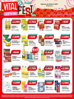 Vista previa Vital - Ofertas -  Resistencia válido desde el 16.03.2026