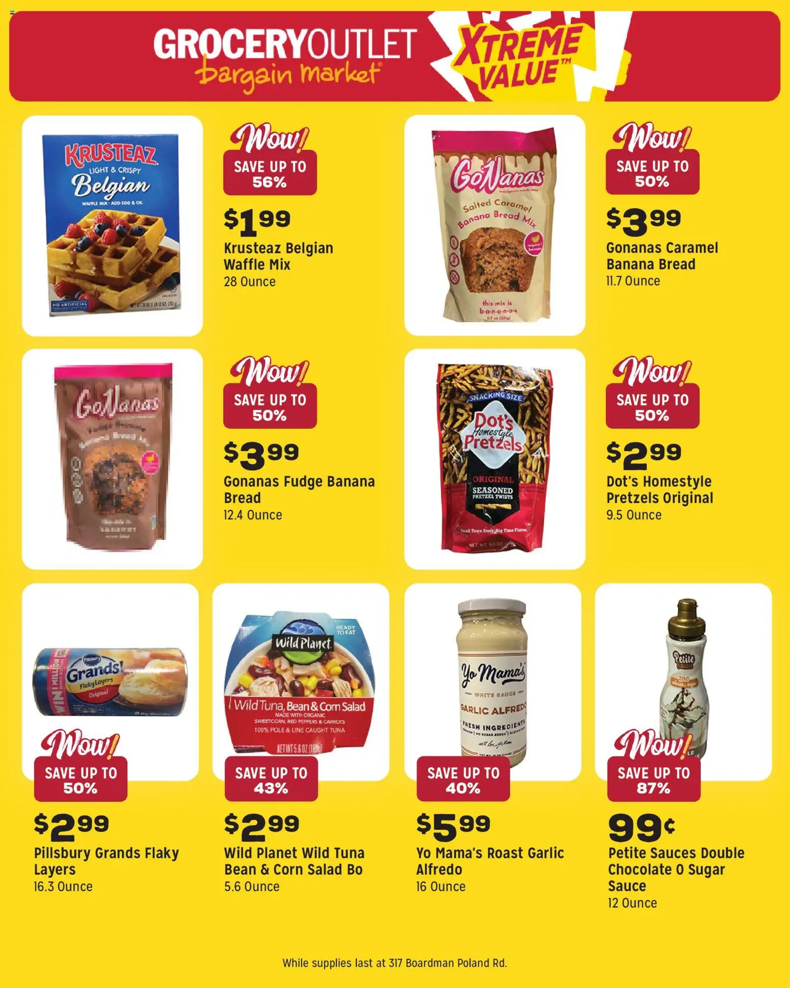 Grocery Outlet Weekly Ad - OH - valid from 04.03.2026 | Page: 10 | Products: Corn, Salad, Sugar, Garlic