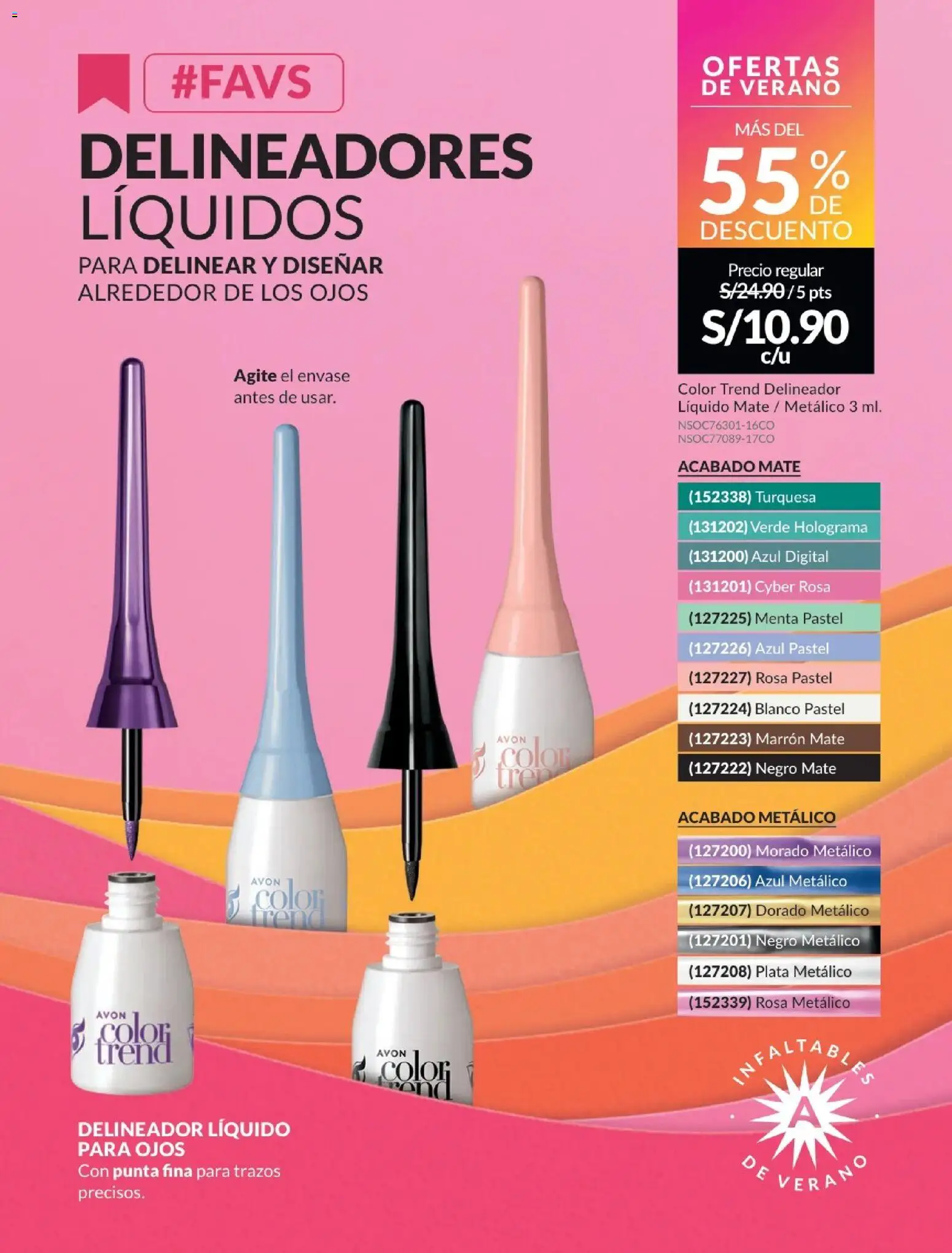 Catálogo Avon válido desde 01.01.2026 | Página: 23 | Productos: Delineador