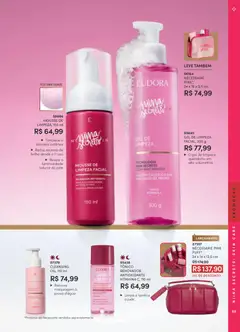 Eudora - Revista 17/2025 - Pré-Visualização do folheto da loja Eudora, válido de 10.11.2025 | Página: 89 | Produtos: Mousse, Tônico, Maquiagem, Gel de limpeza