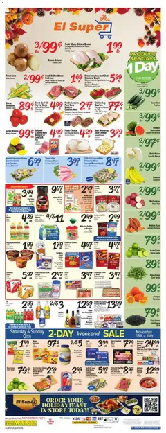 Preview of El Super weekly ads valid from 12.11.2025