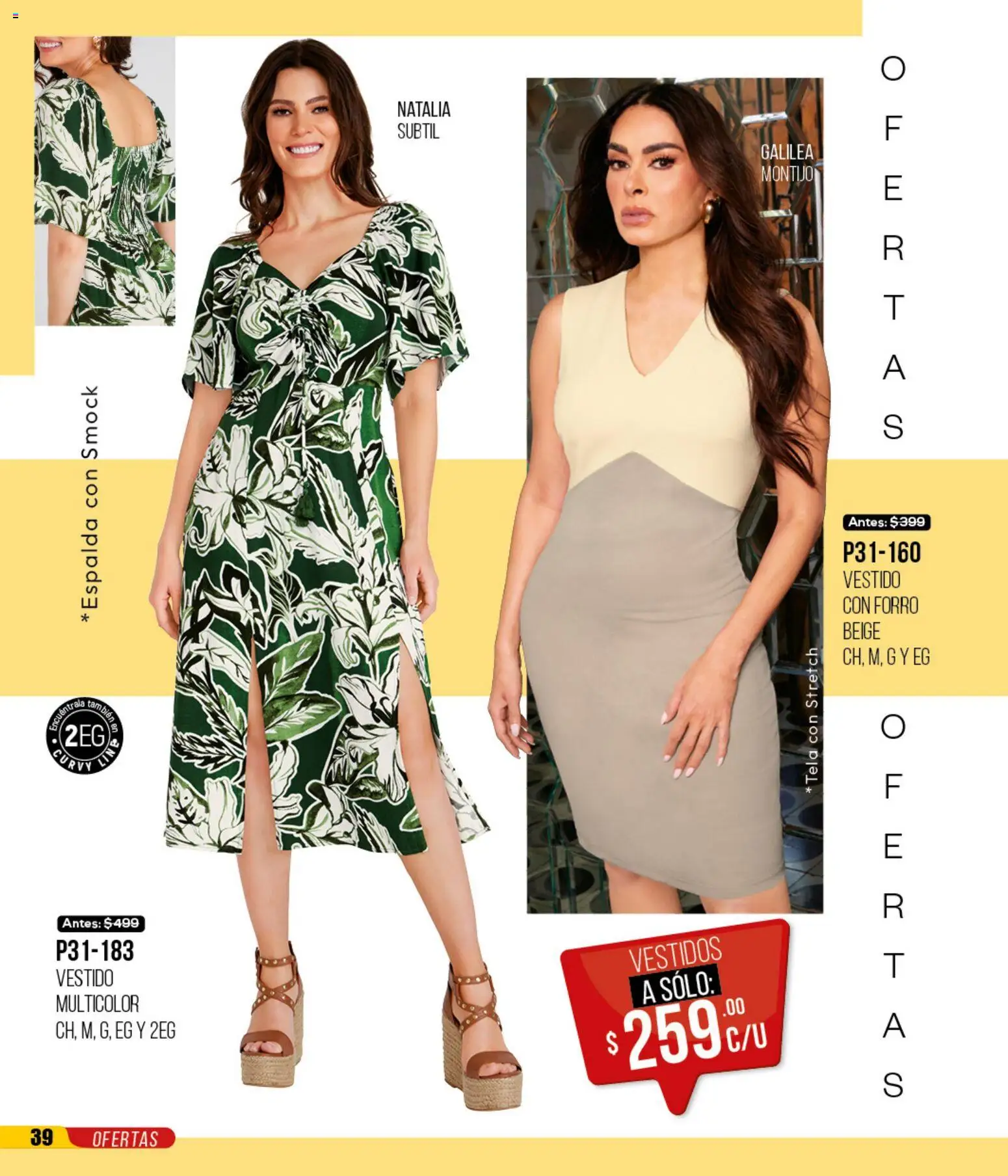 Nuevas ofertas de Cklass válidas en toda la República Mexicana desde el 12.01.2026. ¡Encuentra las mejores ofertas en Cklass catálogo Mega Ofertas Calzado! | Página: 349 | Productos: Vestido