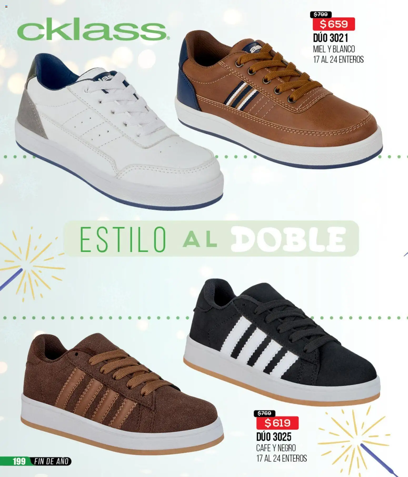 Nuevas ofertas de Cklass válidas en toda la República Mexicana desde el 15.12.2025. ¡Encuentra las mejores ofertas en Cklass catálogo Rebajas fin de año calzado! | Página: 200 | Productos: Café