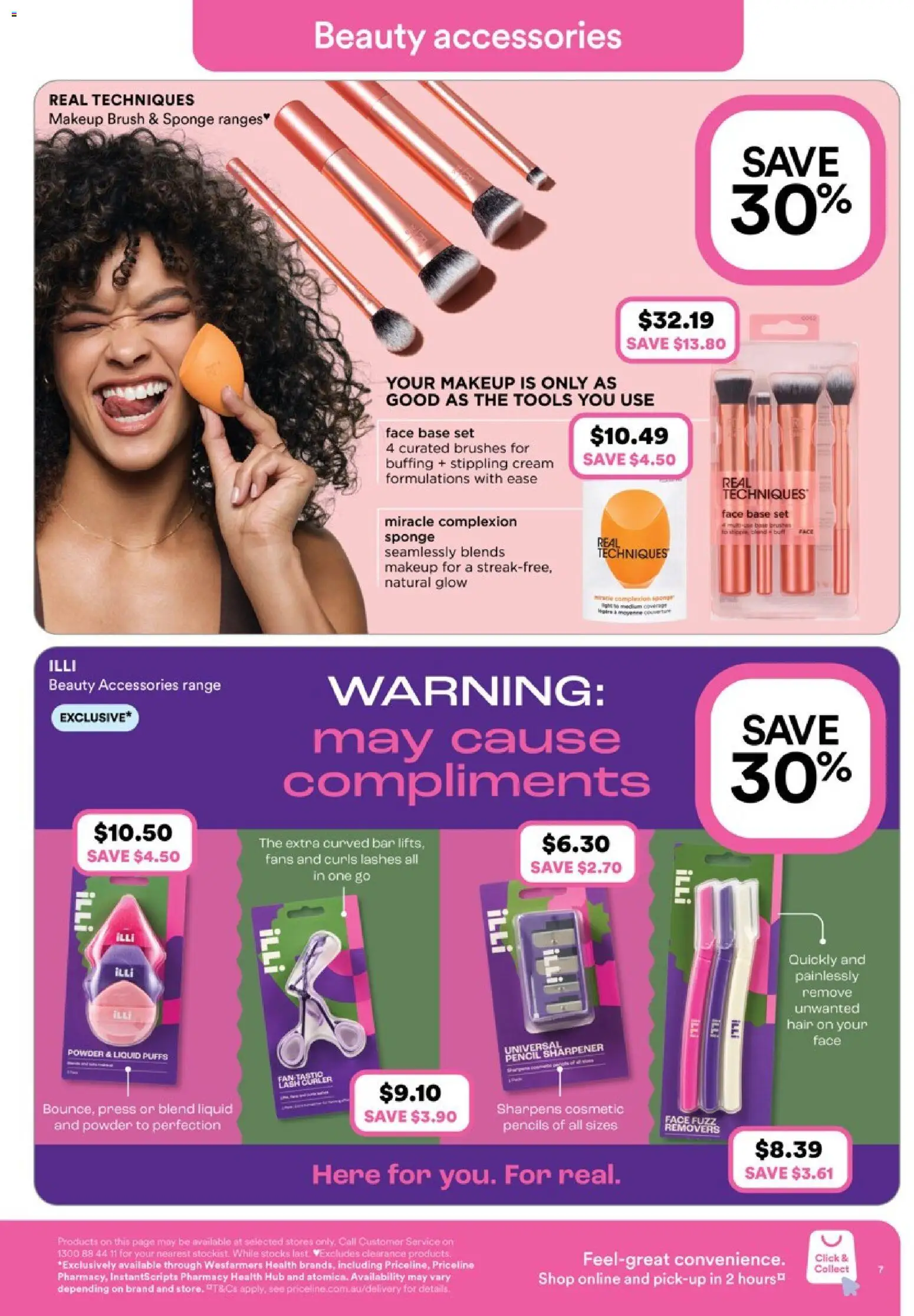 Priceline Pharmacy catalogue - valid from 05.02.2026 | Page: 7 | Products: Powder, Makeup, Cream, Press
