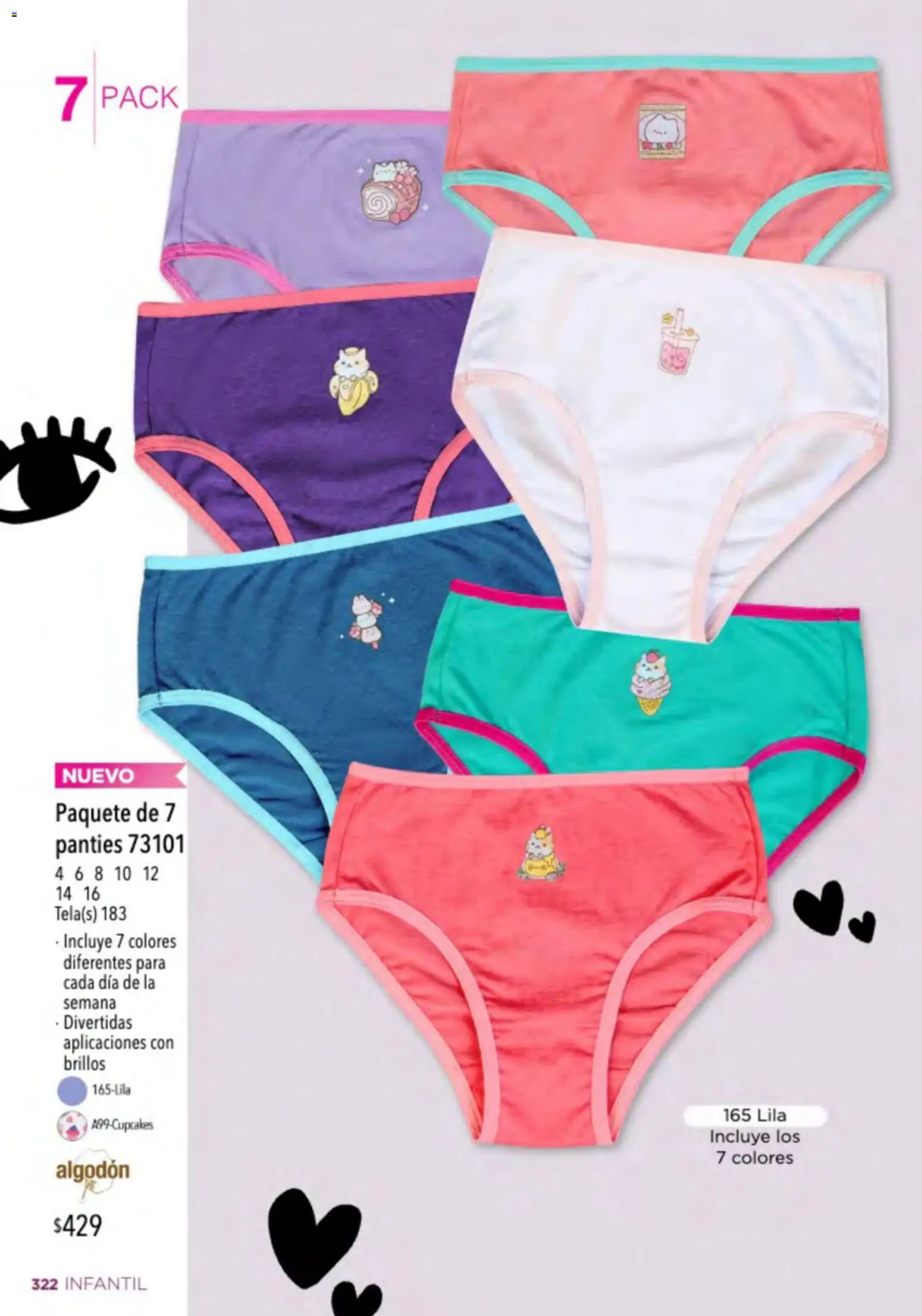 Nuevas ofertas de Ilusión válidas en toda la República Mexicana desde el 01.03.2026. ¡Encuentra las mejores ofertas en Ilusión catálogo Primavera! | Página: 324 | Productos: Algodón