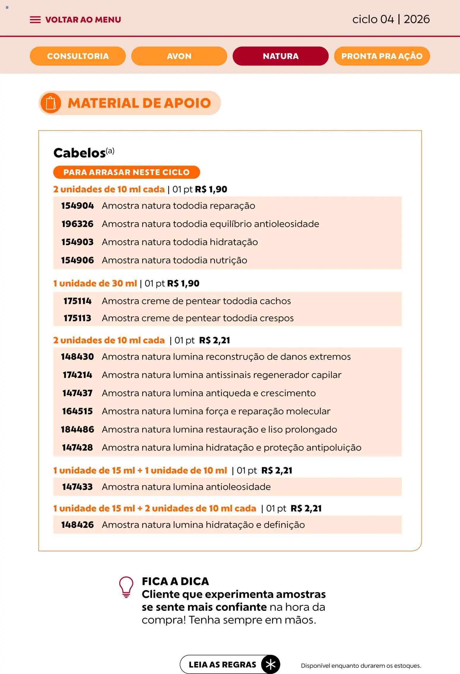 Avon Folheto - válido de 18.02.2026 | Página: 42 | Produtos: Creme