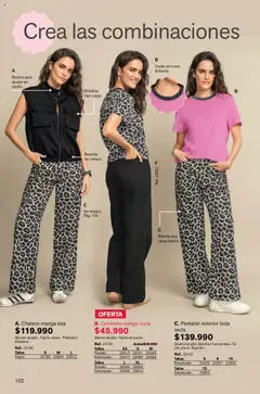 Leonisa revista - valida desde el 15.07.2025 | Página: 102 | Productos: Té, Camiseta, Cuello, Chaleco