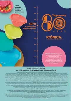 Vista previa de Tupperware catálogo, nuevo folleto de la tienda, válido en México a partir del 23.03.2026 | Página: 92