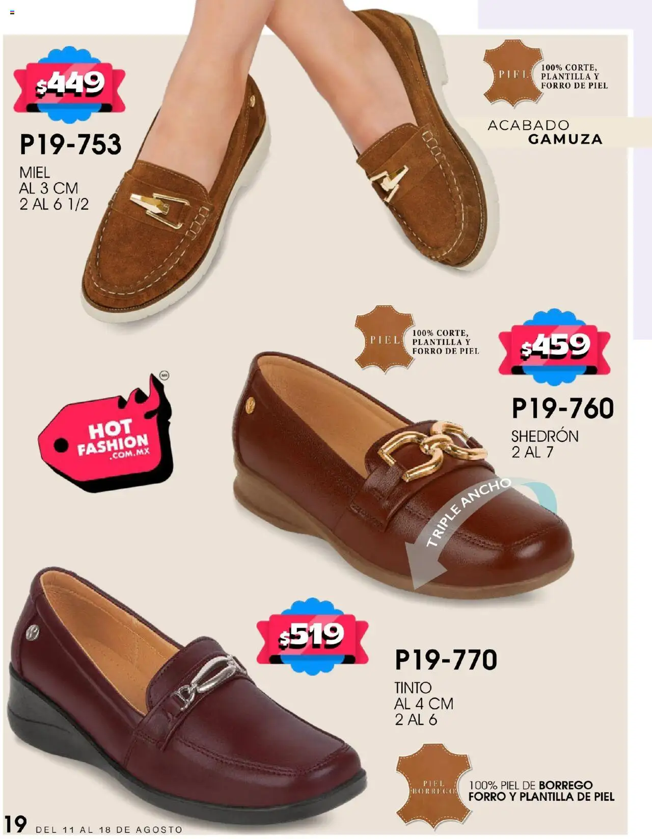 Nuevas ofertas de Cklass válidas en toda la República Mexicana desde el 11.08.2025. ¡Encuentra las mejores ofertas en Cklass - Catálogo Hot Fashion! | Página: 54 | Productos: Gamuza