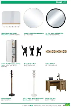 Preview of Kent - Interior Projects - NS from shop Kent valid from 04.09.2025 | Page: 17 | Products: Mirror, Coat