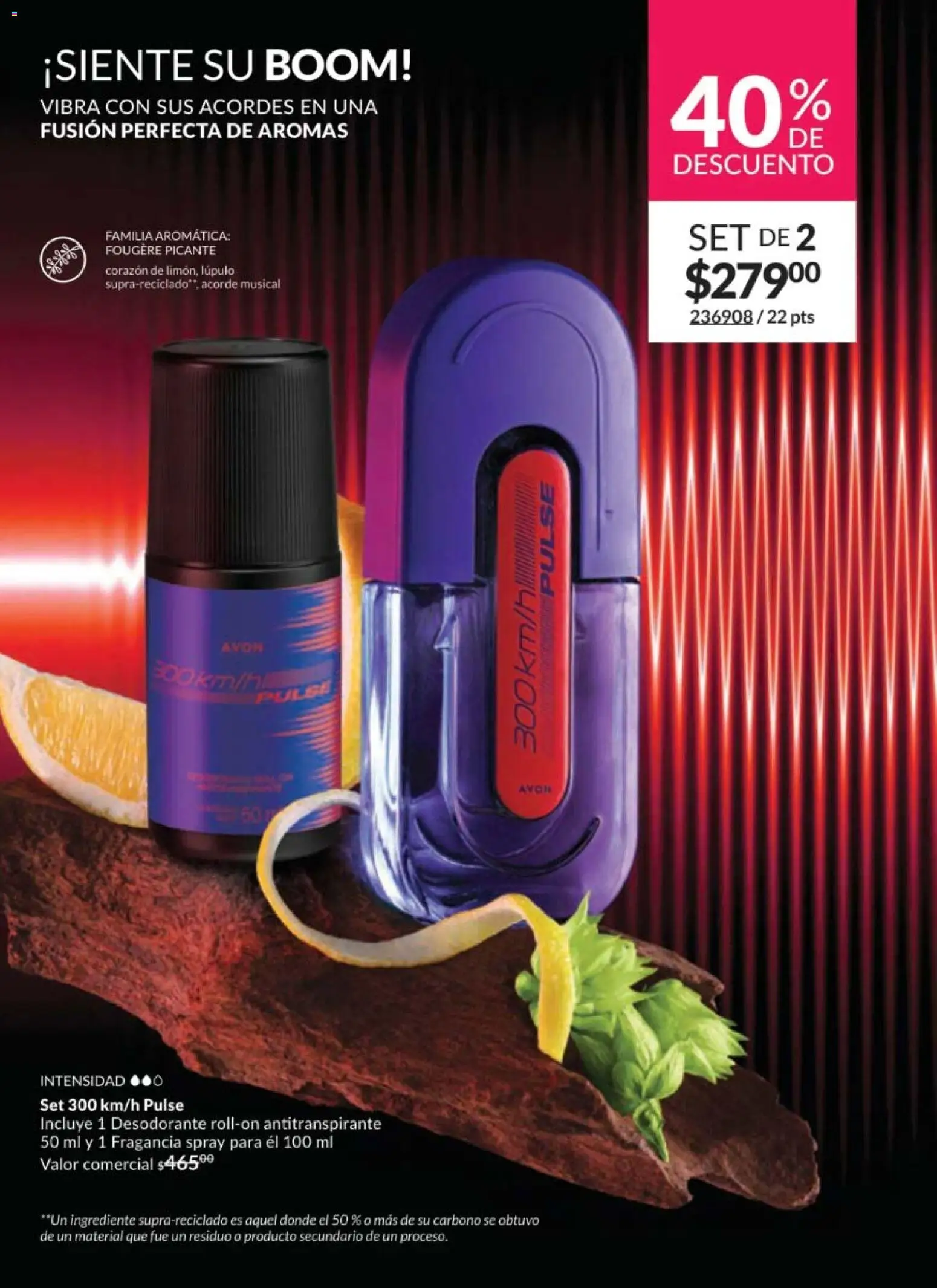 Nuevas ofertas de AVON válidas en toda la República Mexicana desde el 10.01.2026. ¡Encuentra las mejores ofertas en AVON campaña 2 2026! | Página: 39 | Productos: Desodorante, Antitranspirante, Fragancia