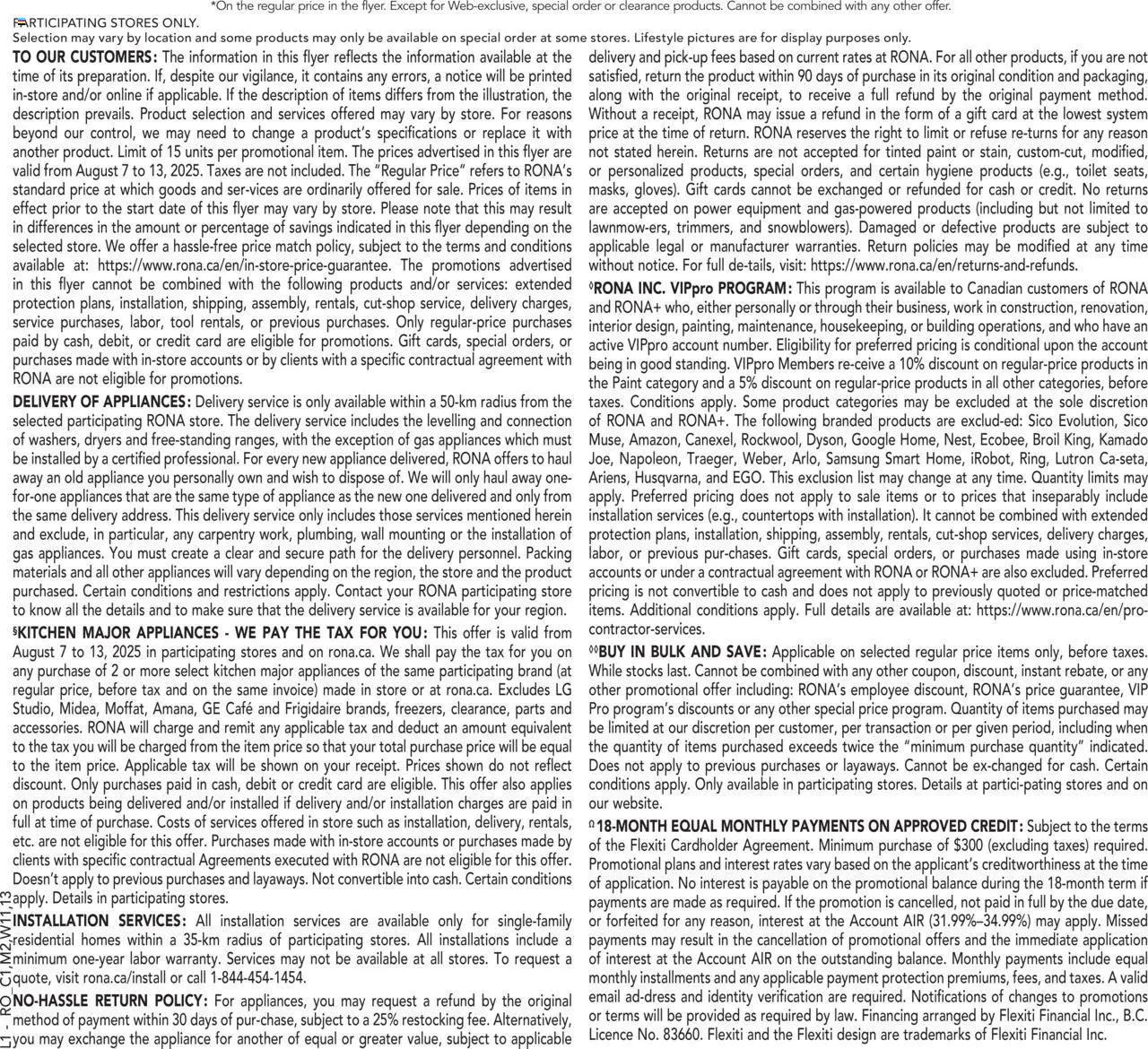 Rona flyer valid from 07.08.2025 | Page: 19