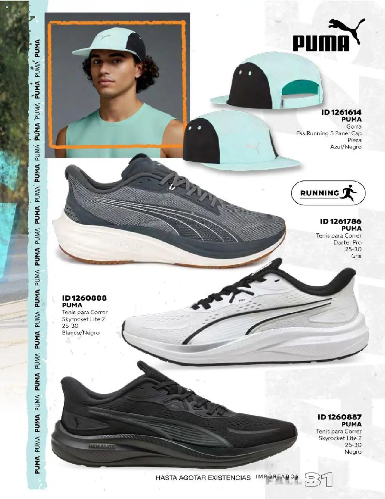 Nuevas ofertas de Price Shoes válidas en toda la República Mexicana desde el 18.10.2025. ¡Encuentra las mejores ofertas en Price Shoes catálogo Fall Importados segunda! | Página: 31 | Productos: Tenis, Gorra