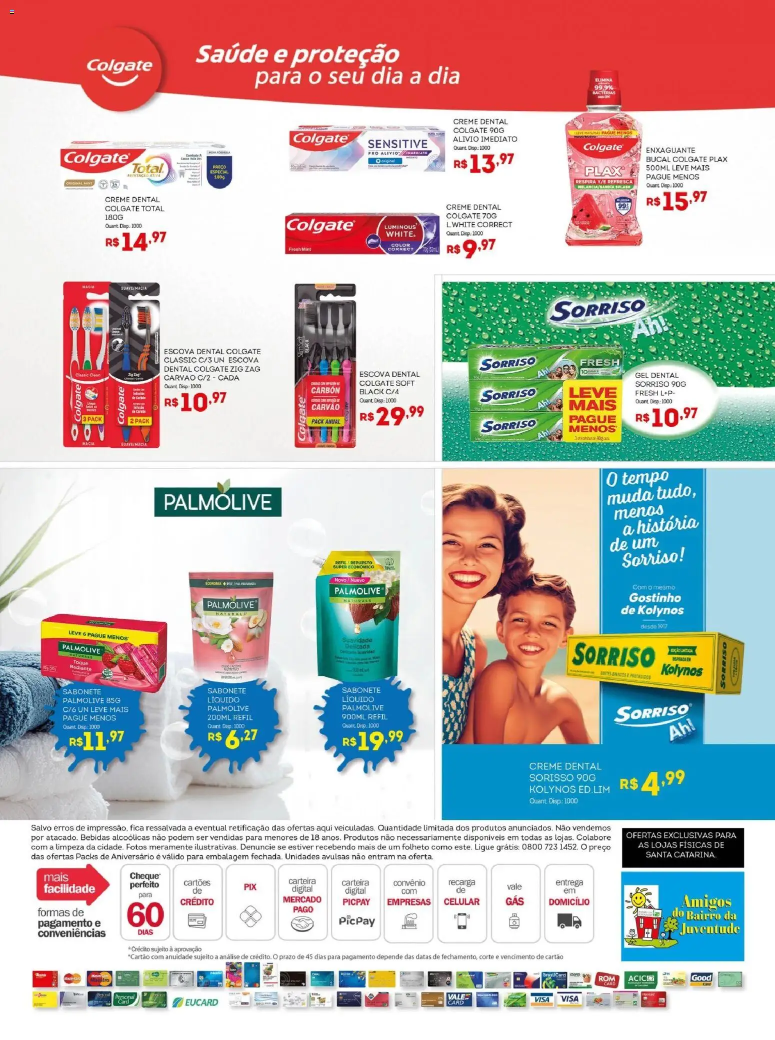 Bistek Supermercados Folheto - válido de 17.12.2025 | Página: 20 | Produtos: Creme dental colgate total, Creme, Sabonete, Creme dental