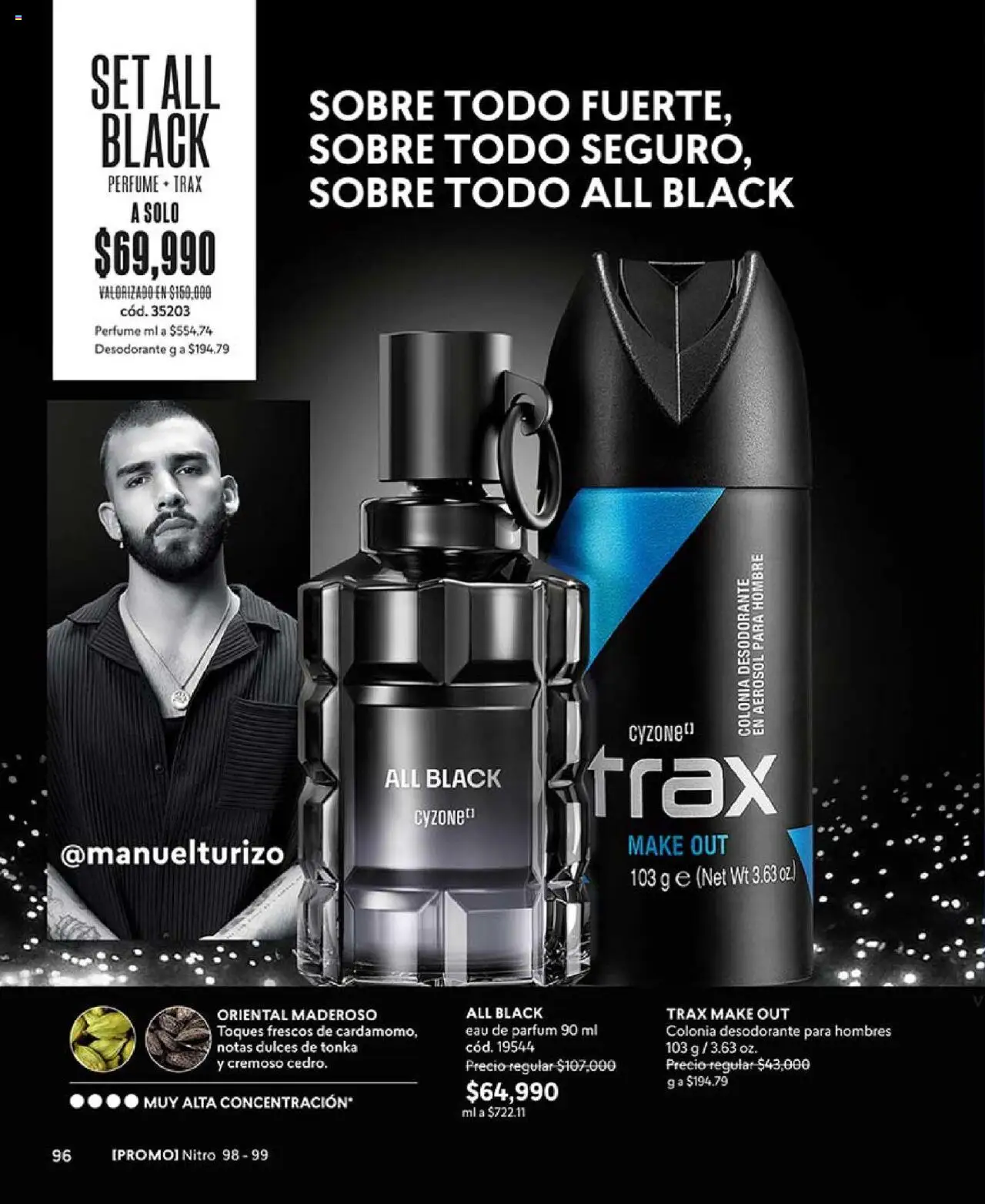 CyZone revista - valida desde el 09.07.2025 | Página: 96 | Productos: Sobre, Perfume, Ruana, Desodorante