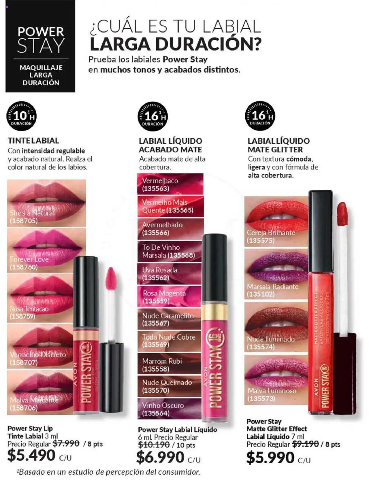 Catálogo Avon Campaña 10 │ válido desde el 03.06.2025 | Página: 11 | Productos: Uva, Maquillaje, Labial, Tinte