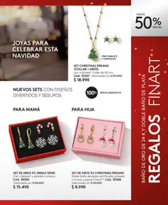 Catálogo Ésika Campaña 17 válido desde el 14.10.2025 | Página: 117 | Productos: Baño, Collar, Aros