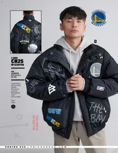 Vista previa de Price Shoes - Catálogo NBA otoño / invierno 2025, nuevo folleto de la tienda, válido en México a partir del 15.10.2025 | Página: 32 | Productos: Chamarra