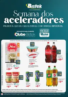 Bistek Supermercados - Ofertas Semana do Acelerador - Pré-Visualização do folheto da loja Bistek Supermercados, válido de 14.01.2026