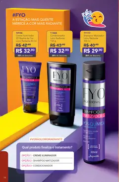 Jequiti - Revista 17/2025 - Pré-Visualização do folheto da loja Jequiti, válido de 02.12.2025 | Página: 14 | Produtos: Shampoo, Condicionador, Creme, Iluminador