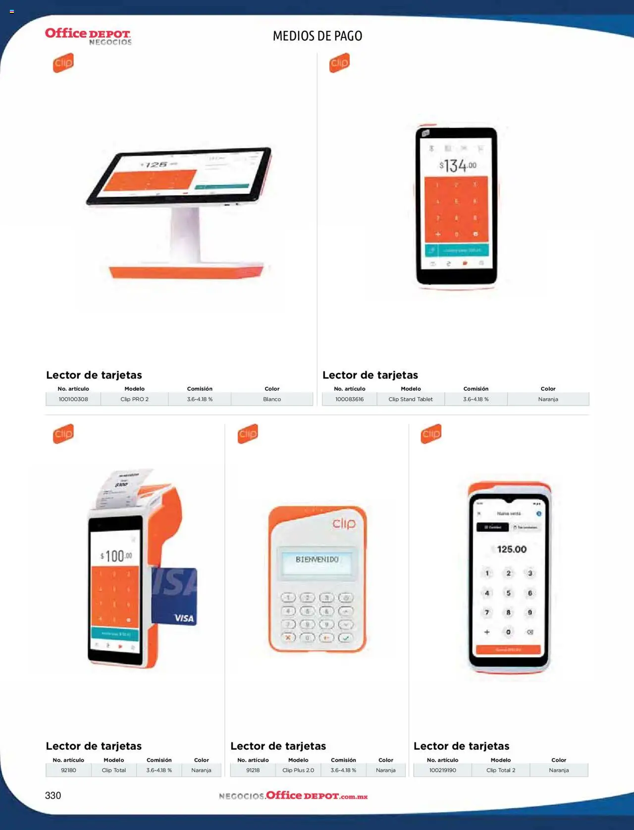 Nuevas ofertas de Office Depot válidas en toda la República Mexicana desde el 09.01.2025. ¡Encuentra las mejores ofertas en Office Depot catálogo 2025! | Página: 332 | Productos: Tablet