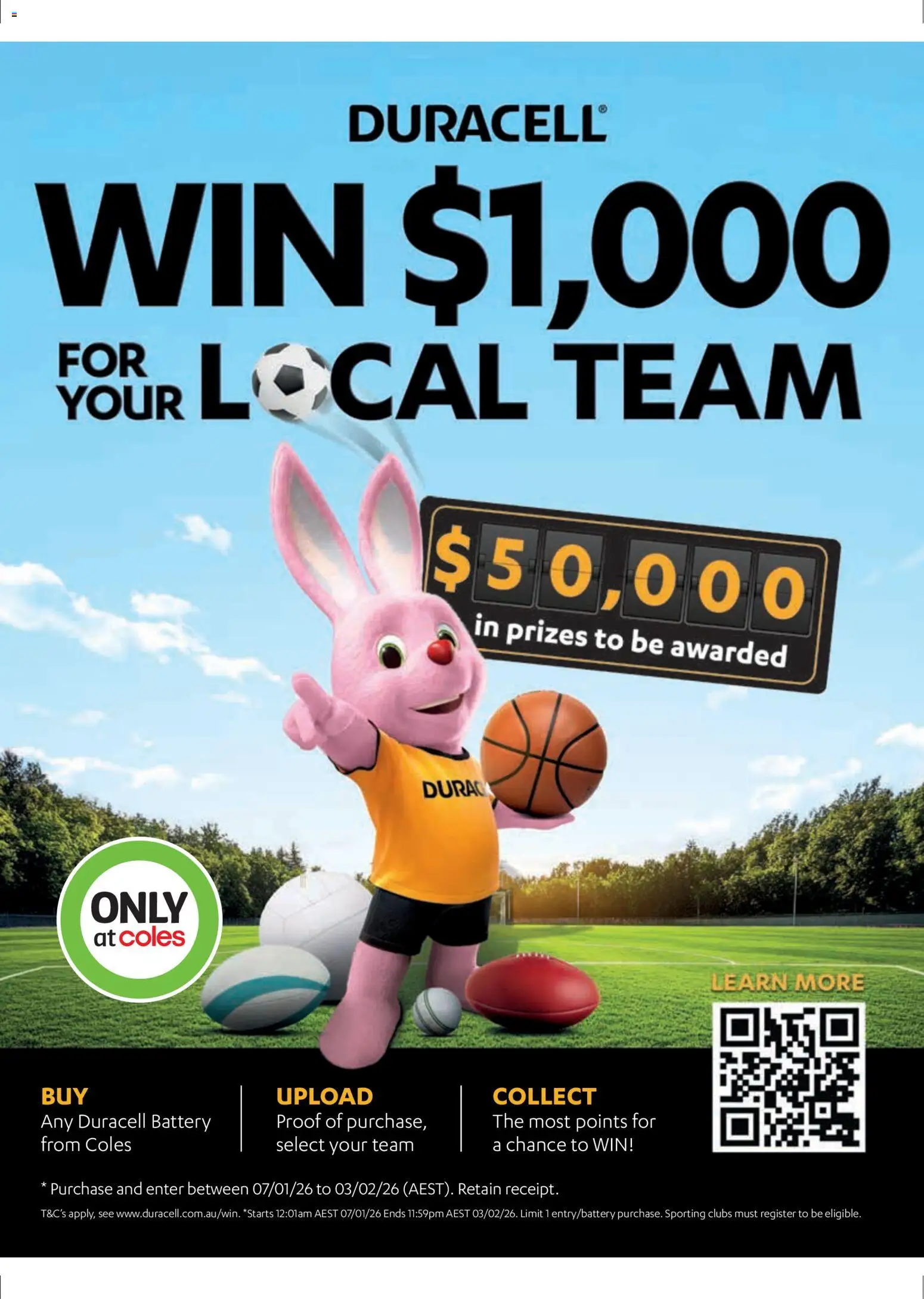 Coles catalogue - valid from 02.01.2026 | Page: 106 | Products: Battery