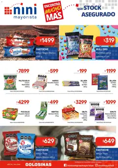 Vista previa  NINI Mayorista - Ofertas válido desde el 23.02.2026 | Página: 26 | Productos: Dulce de leche, Mani, Chocolate, Alfajor