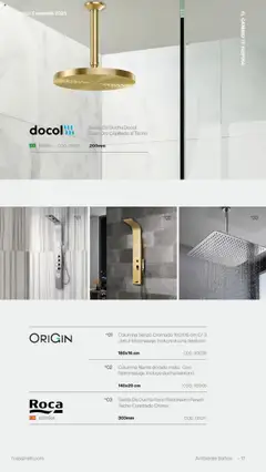 Vista previa de folleto Catálogo Cassinelli  de la Cassinelli válido desde 05.08.2025 | Página: 17 | Productos: Ducha, Té, Teléfono