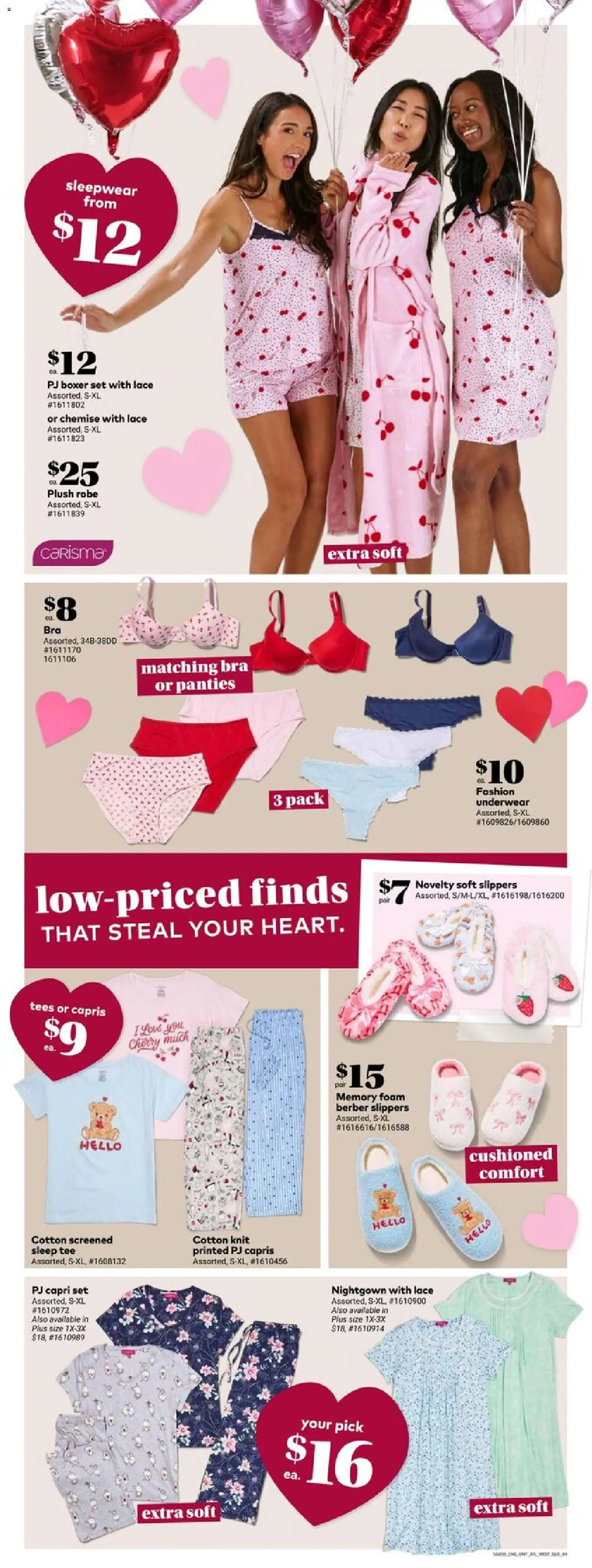 Giant Tiger flyer valid from 21.01.2026 | Page: 6 | Products: Pants, Underwear, Bra, Robe