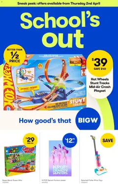 Preview of Big W Catalogue - valid from 02.04.2026