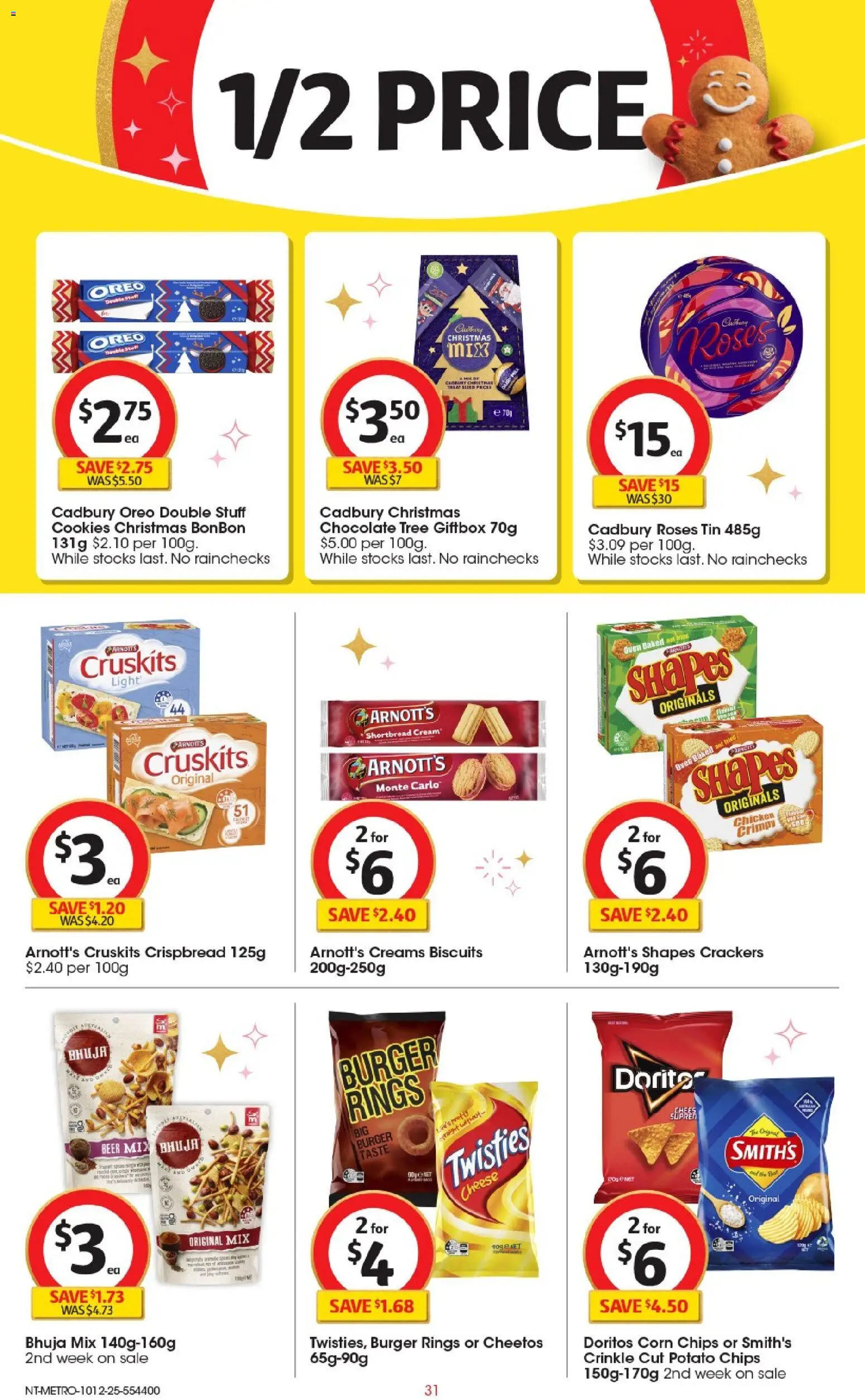 Coles catalogue - valid from 10.12.2025 | Page: 32 | Products: Chocolate, Cream, Biscuits, Oven
