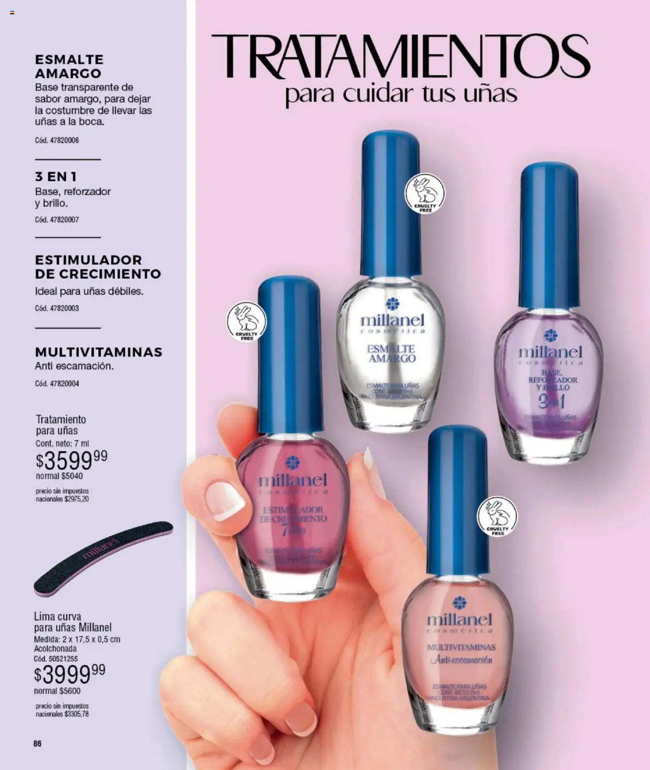 Millanel catálogo │ válido desde el 15.09.2025 | Página: 86 | Productos: Lima