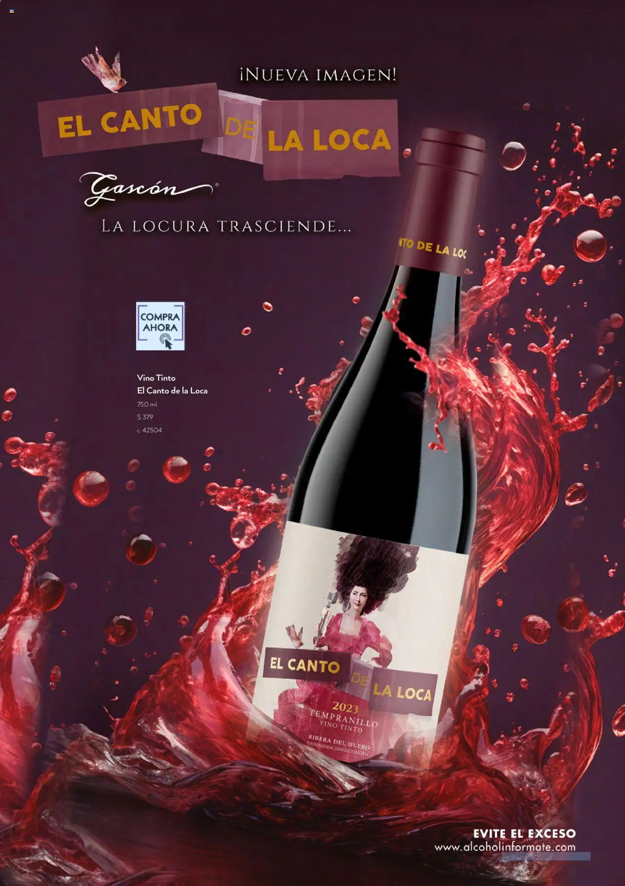 Nuevas ofertas de Bodegas Alianza válidas en toda la República Mexicana desde el 01.10.2025. ¡Encuentra las mejores ofertas en Bodegas Alianza - Catálogo Cava Morada! | Página: 23 | Productos: Vino