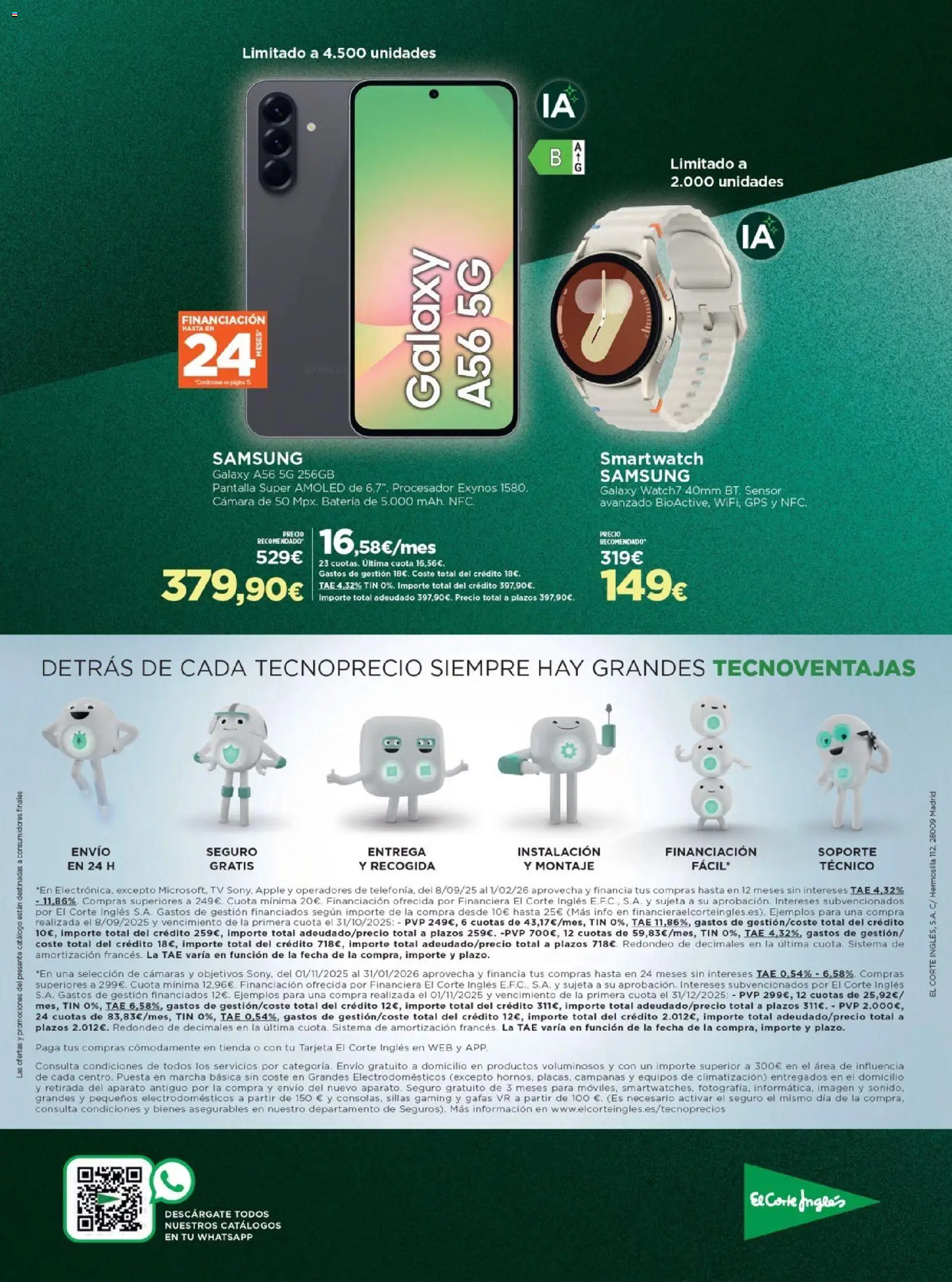 Nuevas ofertas de El Corte Inglés válidas en toda la República Mexicana desde el 24.11.2025. ¡Encuentra las mejores ofertas en El Corte Inglés Black Friday! | Página: 20 | Productos: Cámara, Batería