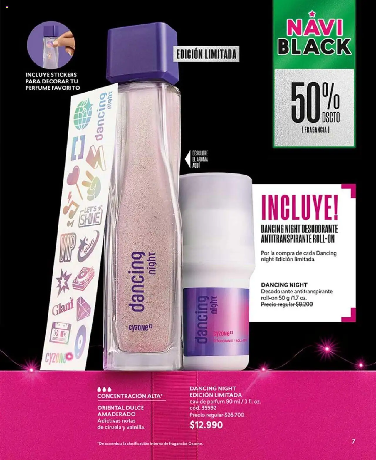 Catálogo CyZone Campaña 17 │ válido desde el 14.10.2025 | Página: 7 | Productos: Perfume, Fragancia, Desodorante, Antitranspirante